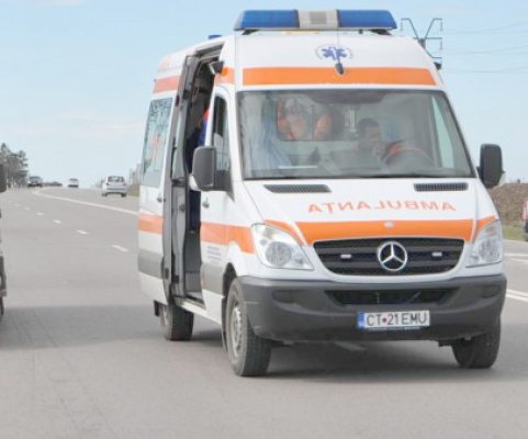 A intrat în coliziune cu o volă, pe DN 2A